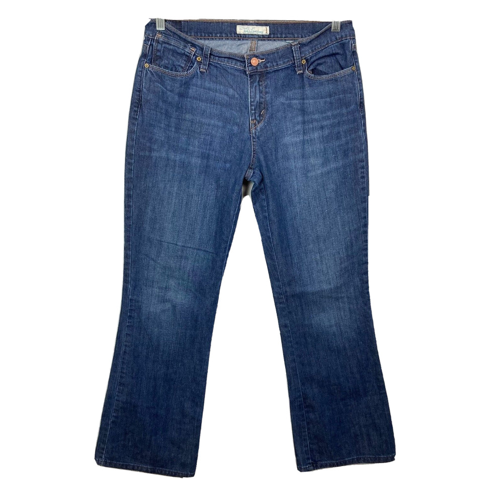 Levis 544 Jeans Womens Sz 12‎ Blue Stretch Denim Ultimate Lift Boot Cut Leg
